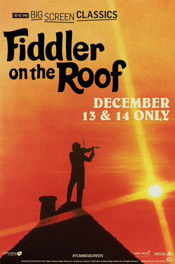 Fiddler on the Roof (1971) TCM poster