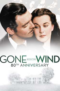 Gone with the Wind 80th Anniversary poster