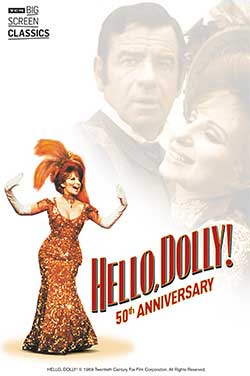 Hello, Dolly! 50th Anniv (1969) TCM poster