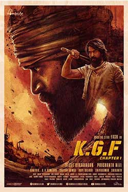 K.G.F. Chapter 1 (Kannada) (MacArthur) poster