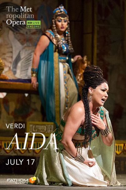 Met Summer Encore: Aida poster