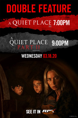 PLF: A Quiet Place Double Feature poster