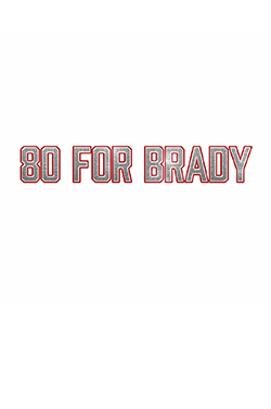 80 for Brady poster