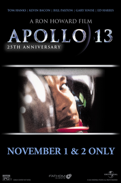 Apollo 13 25th Anniversary poster