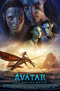 Avatar: The Way of Water (Spanish) poster