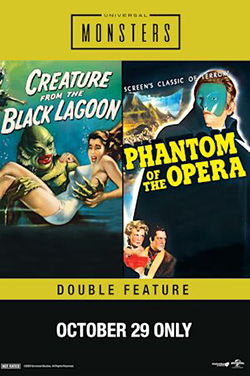 Black Lagoon (1954) & Phantom of the Opera (1943) poster