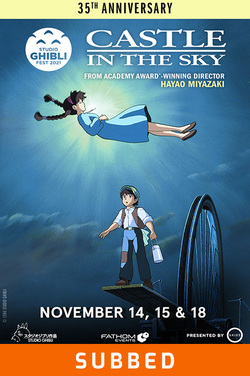 Castle in Sky 35th Anniv-Ghibli 2021 (Subtitled) poster