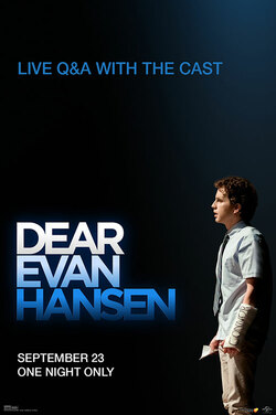 DEAR EVAN HANSEN w/Live Q&A With Cast poster