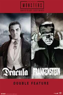 Dracula (1931) & Frankenstein (1931) Double Feat poster