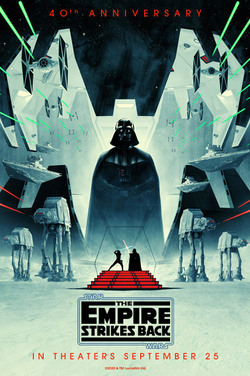 Empire Strikes Back 40th Anniversary (Classics) poster