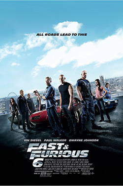 Fast Friday - Fast & Furious 6 poster
