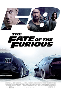 Fast Friday - Fate of the Furious poster
