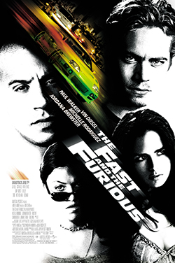 The Fast and the Furious (Reissue) poster