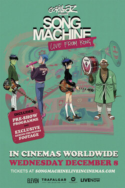 Gorillaz: Song Machine Live From Kong poster