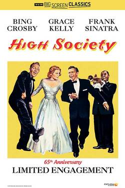 High Society 65th Anniversary TCM poster