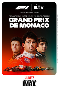 IMAX: F1 on Apple TV Live in IMAX: Monaco Race thumbnail