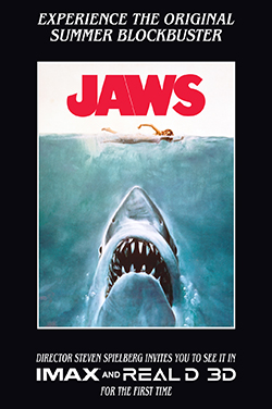 Jaws 3D (Reissue) poster
