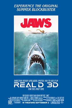Jaws 3D (Reissue) poster