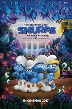 KS21: Smurfs: The Lost Village poster