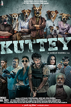 Kuttey (Hindi) poster