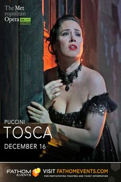 Met Opera: Tosca (2020 Encore) poster