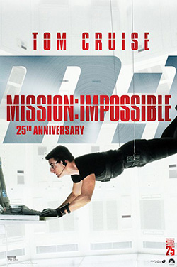 Mission Impossible 25th Anniversary poster