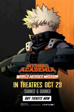 My Hero Academia: World Heroes' Mission (Subbed) poster