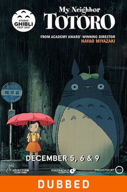 My Neighbor Totoro-Ghibli 2021 (Dubbed) poster