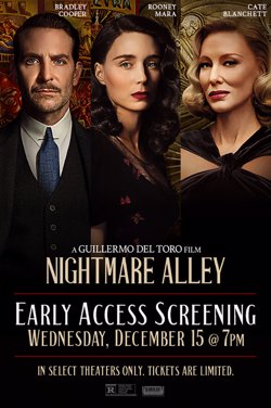 Nightmare Alley - Early Access Screening poster