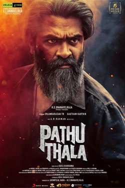 Pathu Thala (Tamil) poster
