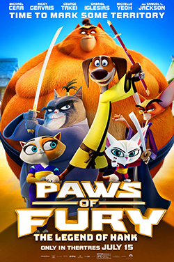 Paws of Fury: The Legend of Hank (Sensory) poster