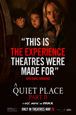 A Quiet Place Part II (Reissue) poster