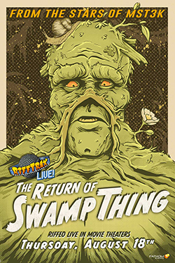 RiffTrax Live: The Return of Swamp Thing poster