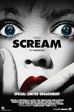 Scream 25th Anniversary poster