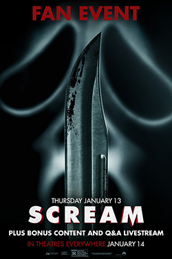 Scream Fan Event with Q&A Livestream poster