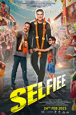 Selfiee (Hindi) poster