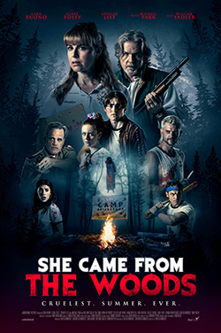 She Came From The Woods poster
