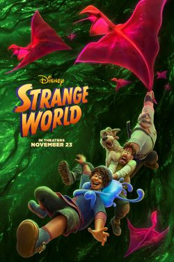 Strange World 3D poster