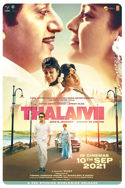 Thalaivii (Hindi) poster