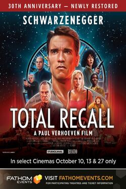 Total Recall 30th Anniversary poster