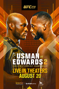 UFC 278: Usman vs. Edwards 2 poster