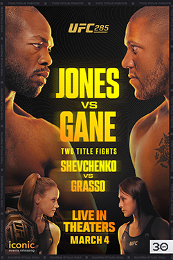 UFC 285: Jones vs. Gane poster