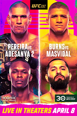 UFC 287: Pereira vs. Adesanya 2 poster