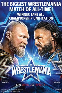 WWE WrestleMania 38 - Night 1 poster