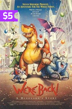 We're Back! A Dinosaur's Story (Classics) poster