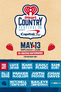 iHeart Country Festival poster