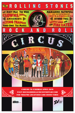 RPX: Rolling Stones Rock & Roll Circus poster
