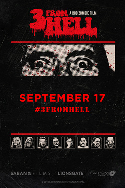 Rob Zombie's 3 From Hell - Night 2 poster