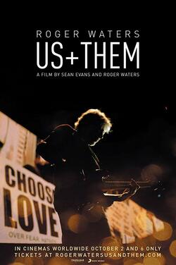 Roger Waters  Us + Them poster