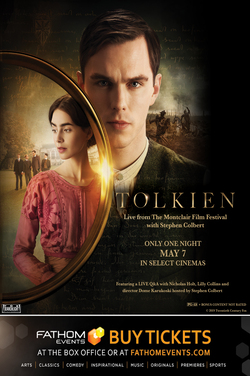 Tolkien: Live Montclair Film Festival w/ S Colbert poster